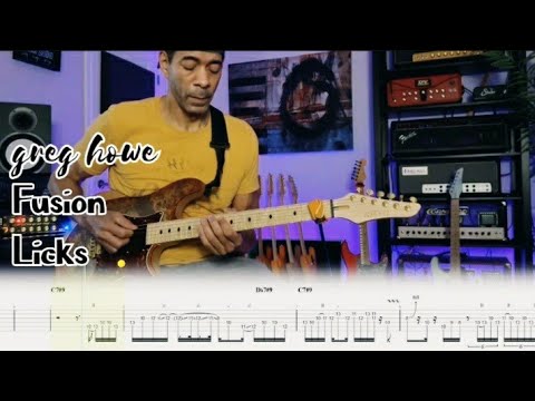 Greg Howe Fusion Licks | With Tabs