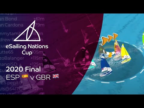 LIVE: ESP v GBR, Final | eSailing Nations Cup 2020