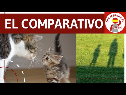 el comparativo - 1. Comparison of adjectives - Comparative in Spanish simply explained - Grammar