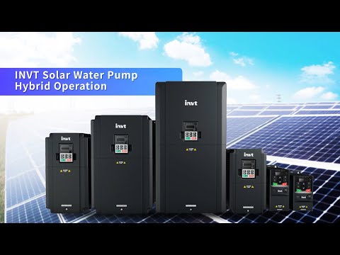 GD100-PV Solar Water Pump Inverter Hybrid Operation