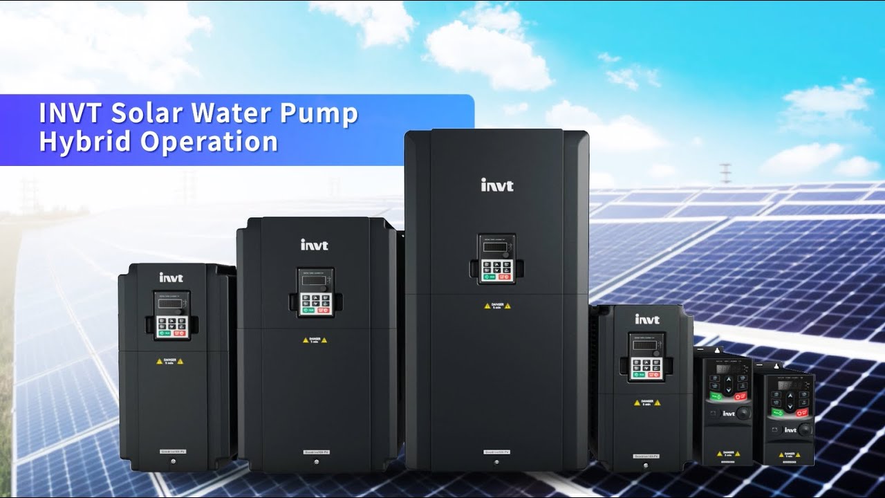 GD100-PV Solar Water Pump Inverter Hybrid Operation