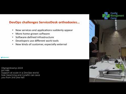 CfgMgmtCamp 19: Jon Hall: Support At Scale in a DevOps World