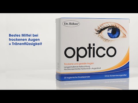 Dr. Böhm® optico – die neueste Generation Augentropfen