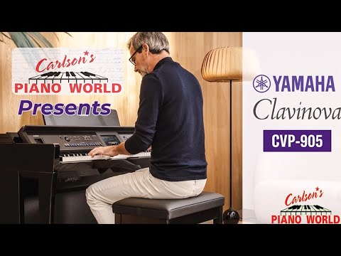 YAMAHA CLAVINOVA CVP-905 PRODUCT PRESENTAION