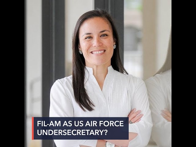 Fil-Am veteran Gina Ortiz Jones nominated US Air Force undersecretary