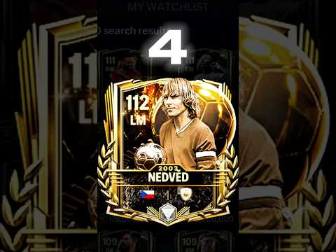 Top 10 Ballon D'or Cards 🔥!! #fcmobile #fifamobile