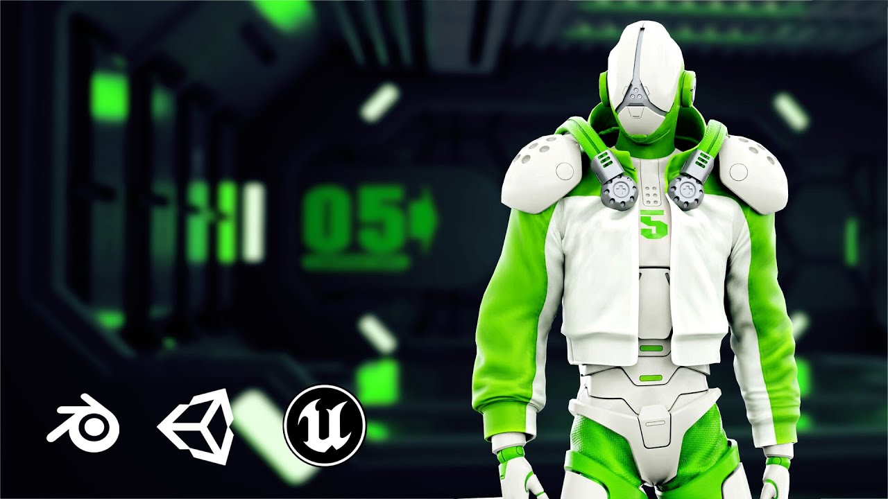 CYBORGTOPIA B-6 Auto-Rig Pro Rigged For Mixamo Unreal Engine Unity 3D Model