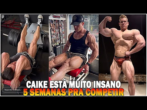 CAIKE VERY DRY SHOWS LEGS ON LEG DAY | ERIC SELVAGEM OFF SEASON INSANO IN SEARCH OF THE VACANCY