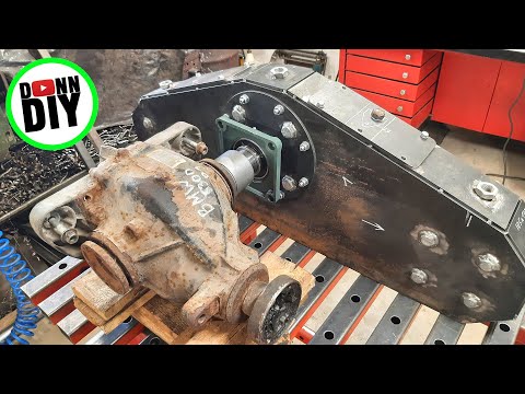 4x4 PTO Driven Timber Trailer BUILD Ep.4 - Chain Housing Finished
