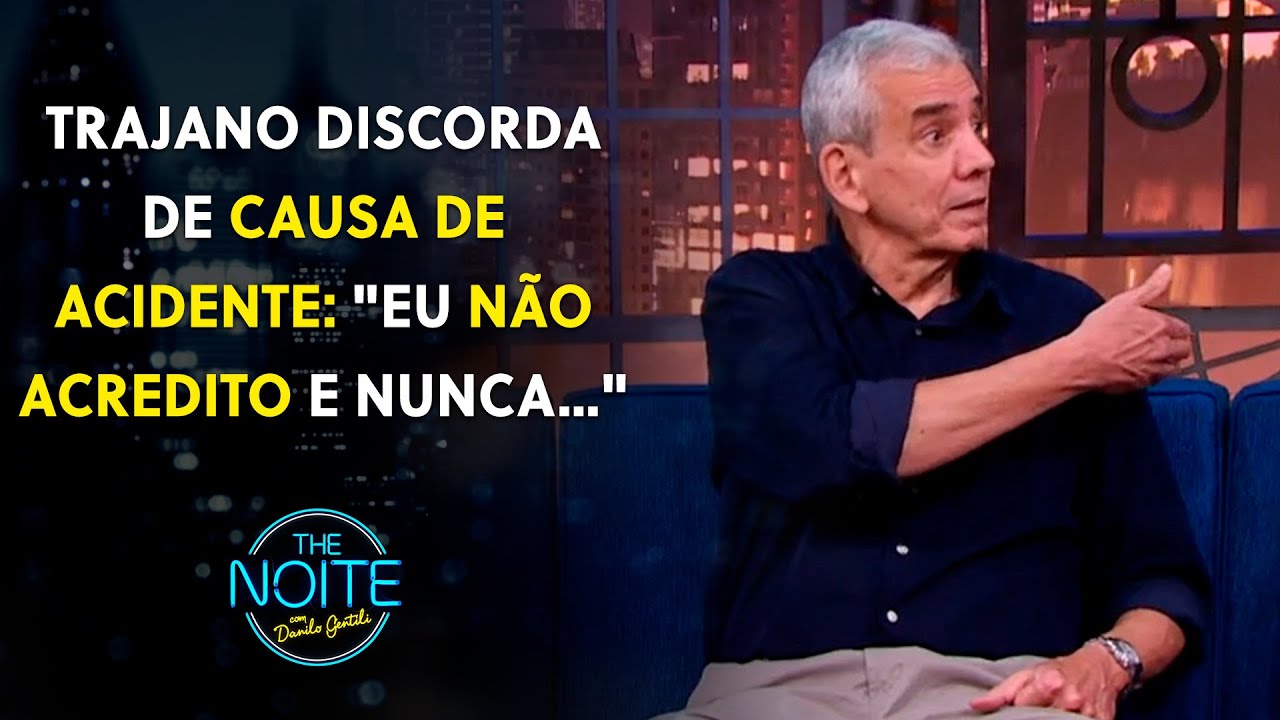 Trajano e Lito debatem causa do acidente aéreo do voo Varig 820 | The Noite (19/07/23)