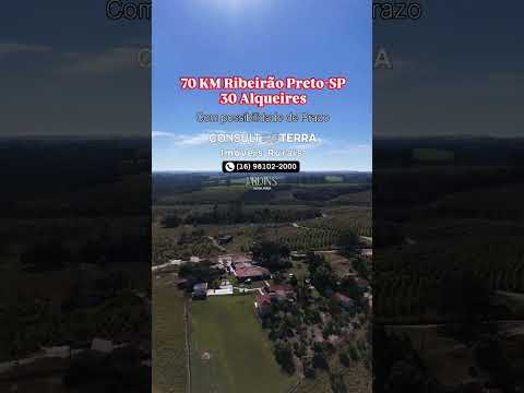Fazenda Cassia dos Coqueiros-SP. 30 Alqueires 6.5 milhões. Com possibilidade de prazo.