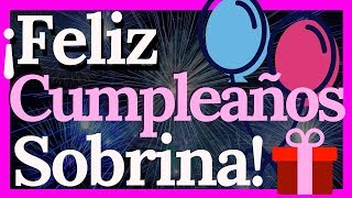 Tarjetas de Cumpleaños para una Sobrina - (QUERIDA Y ESPECIAL) 💜