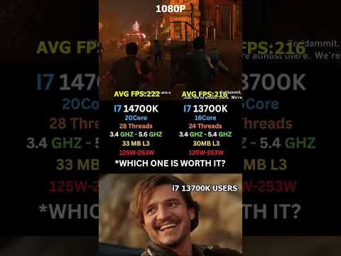Core i7 14700K vs Core i7 13700K – Is the Upgrade Worth It for Gamers in 2025? 🔥#gaming #pcgaming
