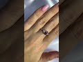 Серебряное кольцо с рубином 1.327ct