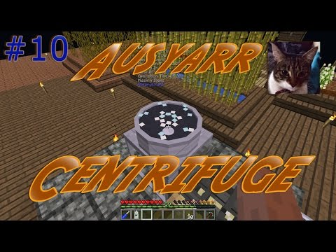 RotaryCraft Centrifuge, Netherrack into gunpowder and glowstone