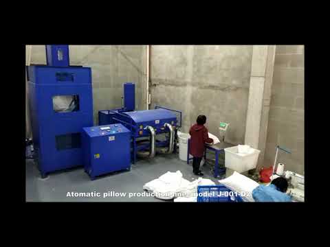 , title : 'pillow filling machine automatic fiber pillow making production line J-001-D2'