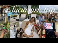 Travel Vlog St Lucia Girls Trip