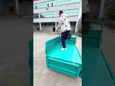 BUBUXIAN Electric Tricycle: Rural market, goods carrier.