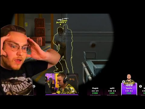 ohnePixel reacts to INSANE Zywoo 1v4 against G2!!