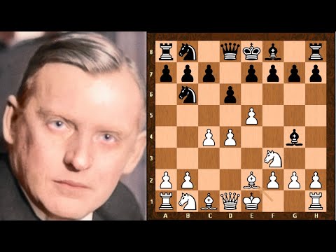 Spectacular Alekhine Tactical Combination || Alexander Alekhine vs Samuel Reshevsky || Kemeri 1937