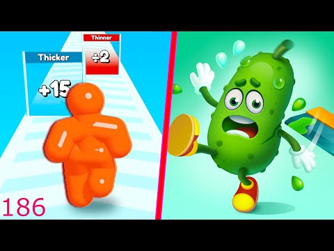 Tall Man Run Vs Wacky Run - Android iOS Gameplay Walkthrough - Mobile Games - 186