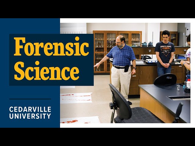Thumbnail for video titled: Why Study Forensic Science at Cedarville University?