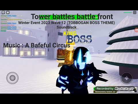 Tower Battles BattleFront / TBBF Winter event 2023 Wave 12 - Toboggan theme