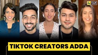TikTok Creators Adda | Awez, Sameeksha, Suraj, Geet, Garima | Anupama Chopra | Film Companion video