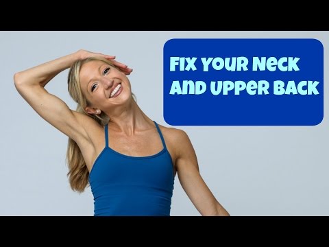 Neck Pain Relief Video | Stretches to relieve Tension and Stress in Your Upper Back and Neck