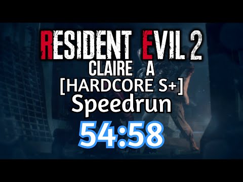 Resident Evil 2 Remake - (Hardcore) Claire Speedrun - 54:58