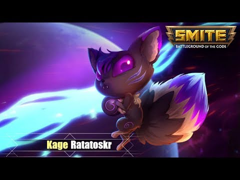 SMITE: New Ratatoskr Skin - Kage Ratatoskr - Abilities, Voice Pack, & Card Art!