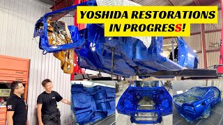 GARAGE YOSHIDA RESTORATION IN PROGRESS. GT-R R34 VSPEC II NUR. PART 2