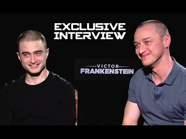 Daniel Radcliffe James Mcavoy Exclusive Interview Victor
