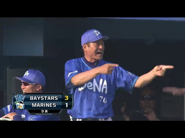 9回表 マリーンズ益田がプロ初打席のベイスターズ乙坂にソロHRを許す!! 2014/5/31 M-DB