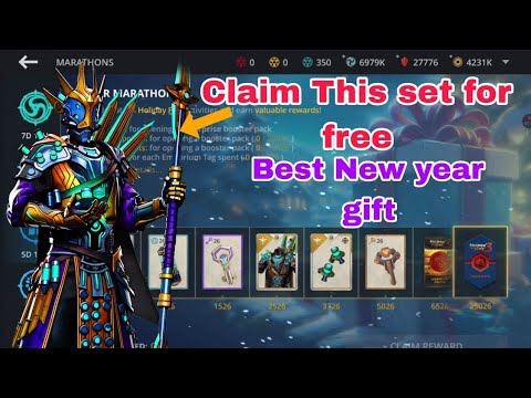 Claim free last operator set 💀 + Dragon set + Celestial set ( Best new year Gift 🎁 )