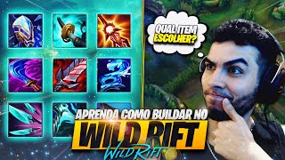 Como e Quando Aprender BUILD no WILD RIFT!