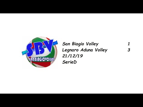 San Biagio Volley 1 - 3 Legnaro Aduna Volley - 21/12/19 - SerieD