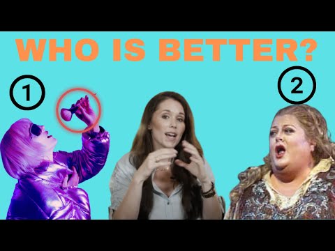 opera singer vs pop singer (are they the same?)