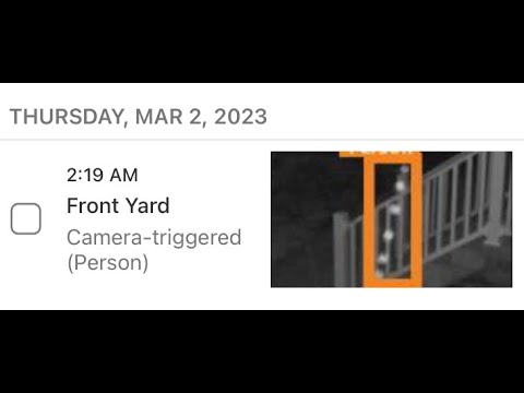 Mysterious Row of Orbs Captured on Security Camera