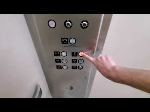 Vintage 1963 Otis (mb. EPCO) Elevator at The Boulevard Mall Offices in Las Vegas, NV