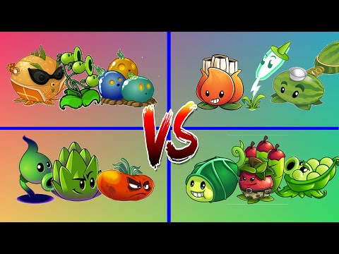 PvZ 2 8.3.1 | 4 Random Team Plants vs Team Zombies