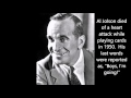 For Me and My Gal   AL JOLSON
