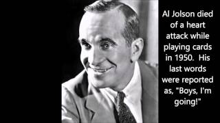 For Me and My Gal   AL JOLSON