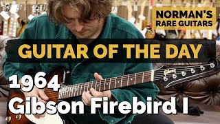Video thumbnail for Guitar of the Day: 1964 Gibson Firebird I Sunburst | Norman's Rare Guitars by Normans Rare Guitars