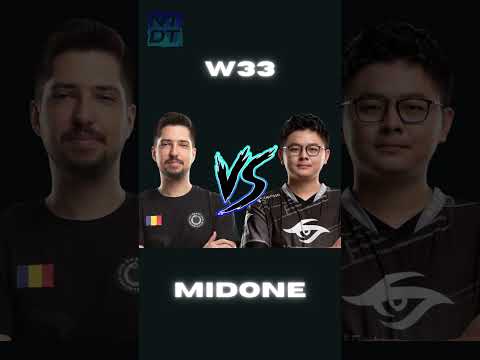 W33 VS MidOne | Pro Player Solo Kill #Shorts #dota2