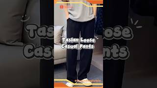 Download lagu Taslan loose casual pants🧡 #shopeetagtowin mp3