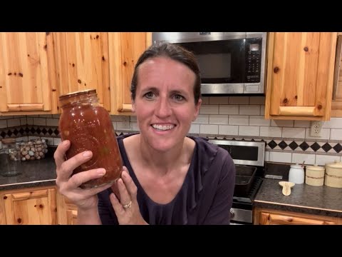 The Best Home Canned Salsa Recipe || Simple & Easy || No Peeling Or De-Seeding Tomatoes