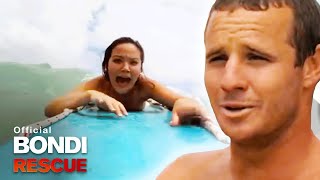 Bondi Lifeguard Whippet Rescues A Topless Woman