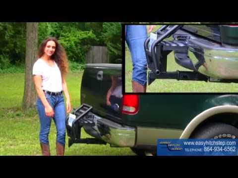 Easy Hitch Step - Access Your truck bed easily
