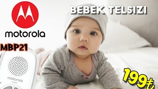 Motorola MBP 21 Dijital Bebek Telsizi | Bebek telsizi tavsiye | Dect Kablosuz Teknoloji | Özelikleri